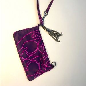 NWOT, Emilio Pucci, beautiful pink & purple designed,purse/clutch all in one.